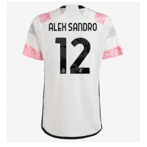 Juventus Alex Sandro #12 Bortatröja 2023-24 Kortärmad